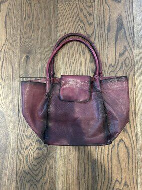 Sample Free People Leather Tote - BRAND NEW